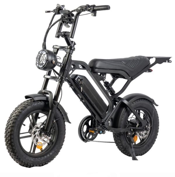 V20 MINI Fatbike | elektrische fiets met dikke banden 16 inch | actieradius tot 40 km | batterij 13ah | GRATIS alarm, GPS tracker, telefoonhouder | 4 Kleuren