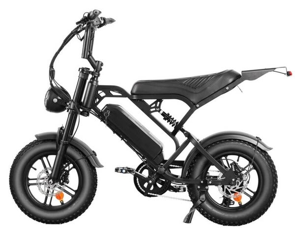 V20 MINI Fatbike | elektrische fiets met dikke banden 16 inch | actieradius tot 40 km | batterij 13ah | GRATIS alarm, GPS tracker, telefoonhouder, alarm & voorslot | 4 kleuren