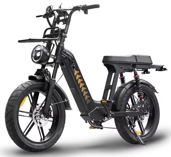 Qmwheel D50 Fatbike Met Lage Instap