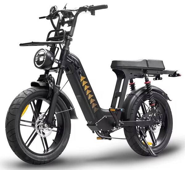 Qmwheel D50 Fatbike Met Lage Instap