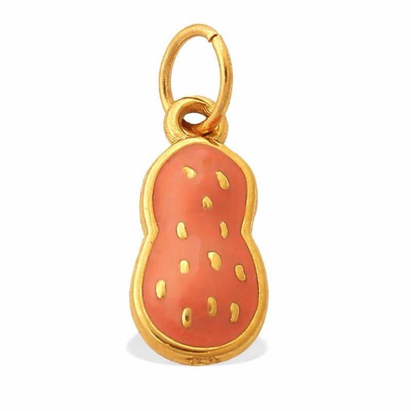 mini charm nocciolina in acciaio inossidabile