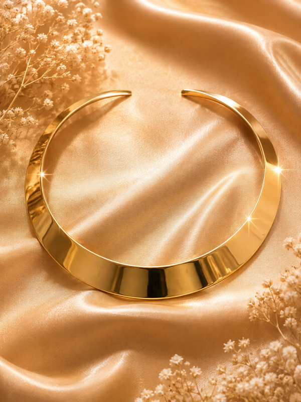 Choker Cleopatra in acciaio inossidabile