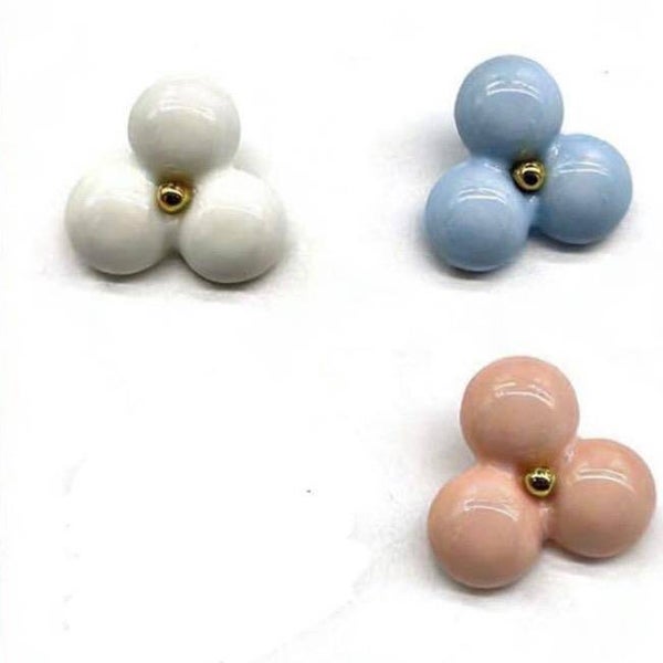 orecchini bubble in acciaio inossidabile