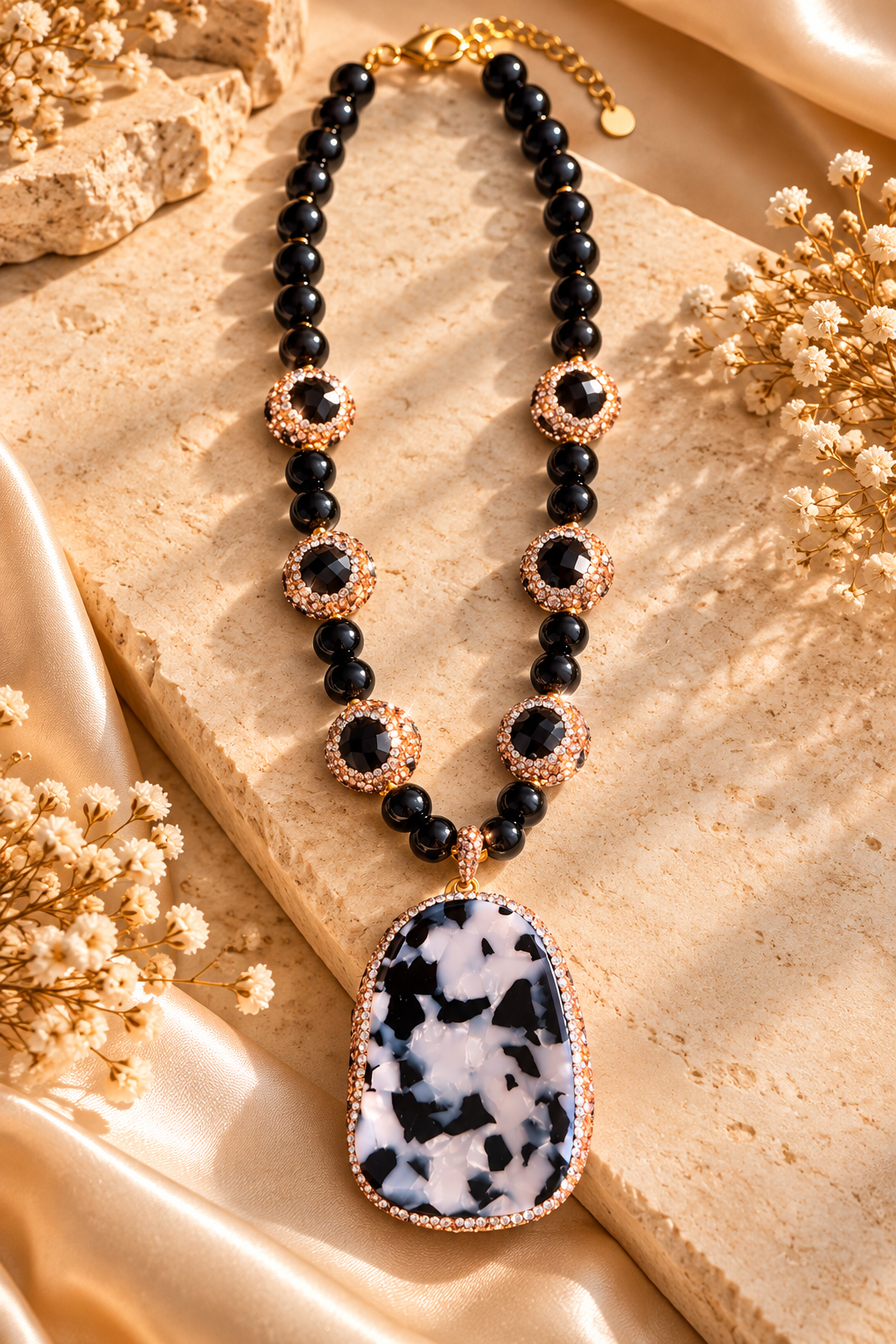 Collana in pietre naturali MACULE'