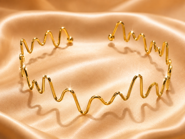 Choker ZIGZAG in acciaio inossidabile