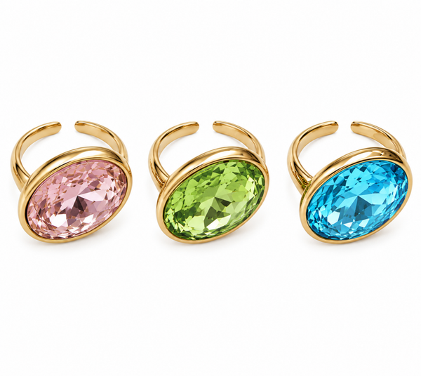 anello in acciao inossidabile big color