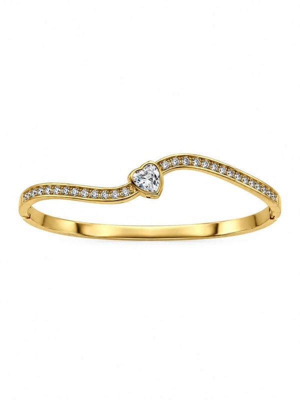 Bracciale MERAVIGLIA in acciaio inossidabile e zirconi