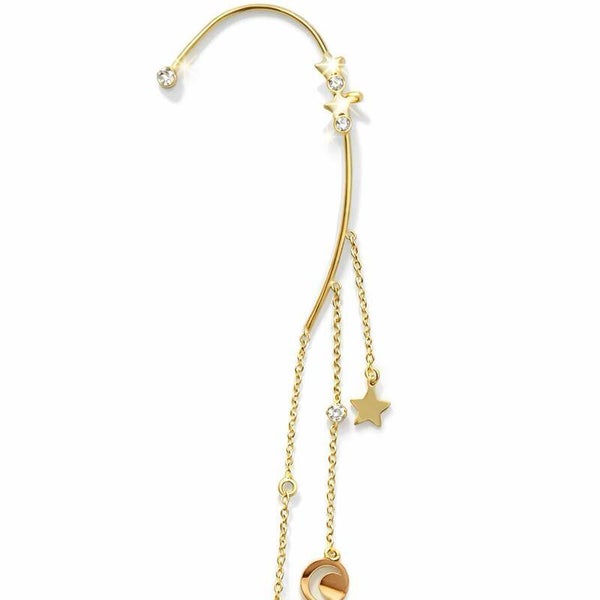 Cuff magico che non ha bisogno di fori con luna e stelle