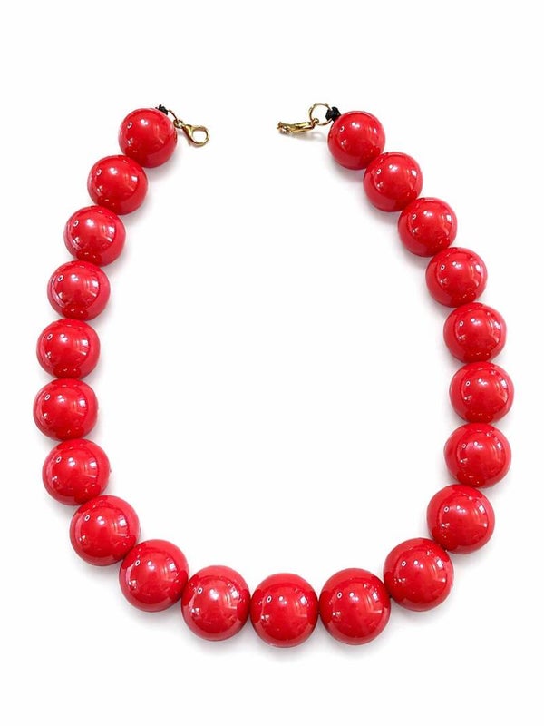 Collana estiva BUBBLE in resina e acciaio