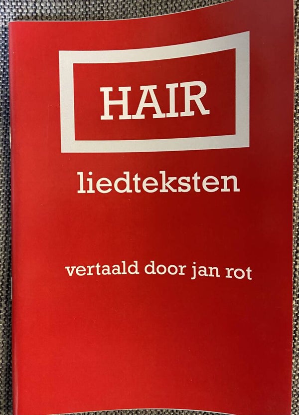 Boekje Hair liedteksten