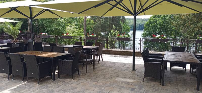 Terrasse Cafeteria Fachklinik