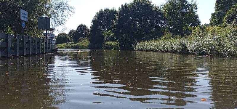 erster Blick auf den Templiner Kanal