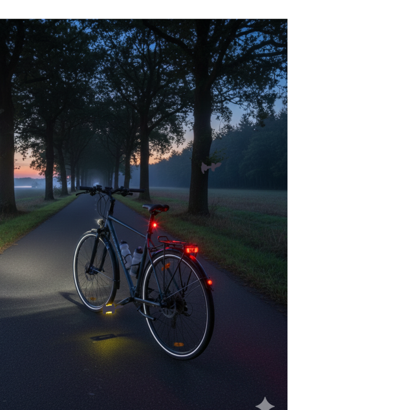 richtige Beleuchtung am Fahrrad