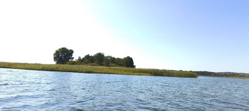 Spitze der Insel