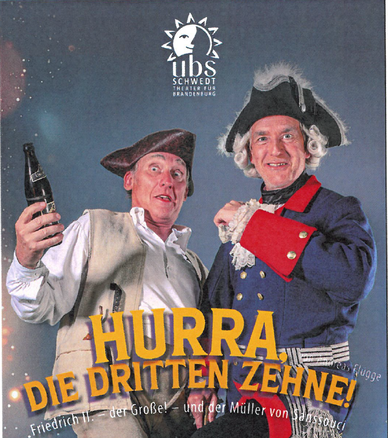Flyer "Hurra, die dritten Zehne"