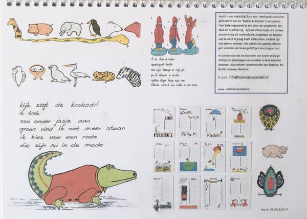 Gedichten kalender 1080