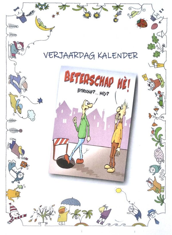 Fun  verjaardagkalender 7751