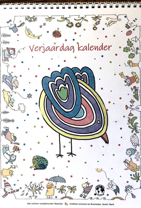 Verjaardagkalender Kao 1040