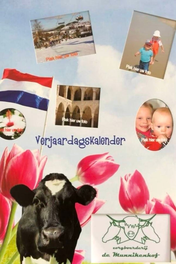 Actie CliniClown:                                                                            Foto verjaardagkalender 1010