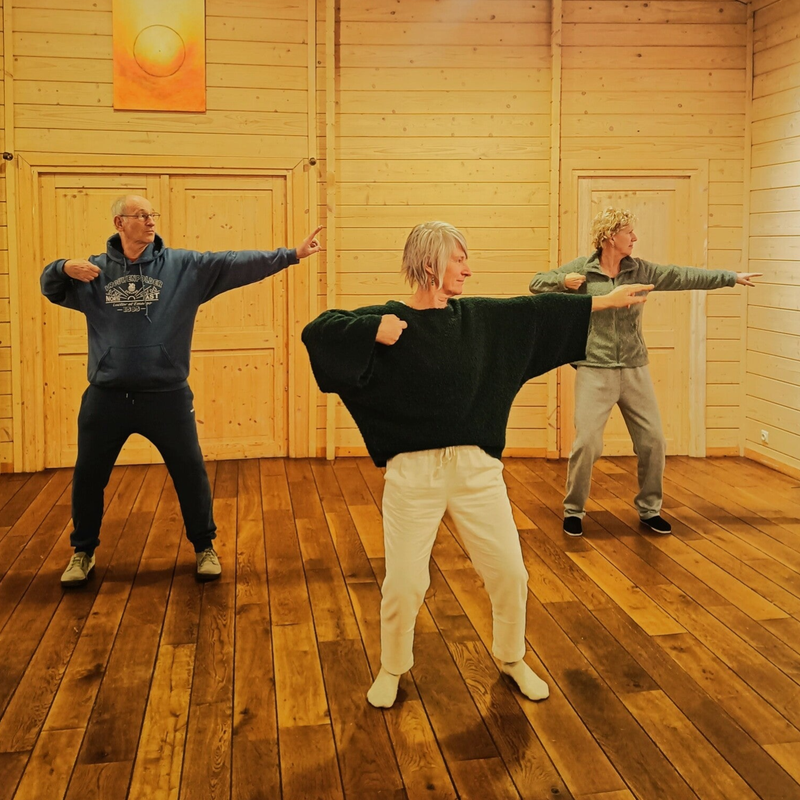 Groepsles chi quong en tai chi