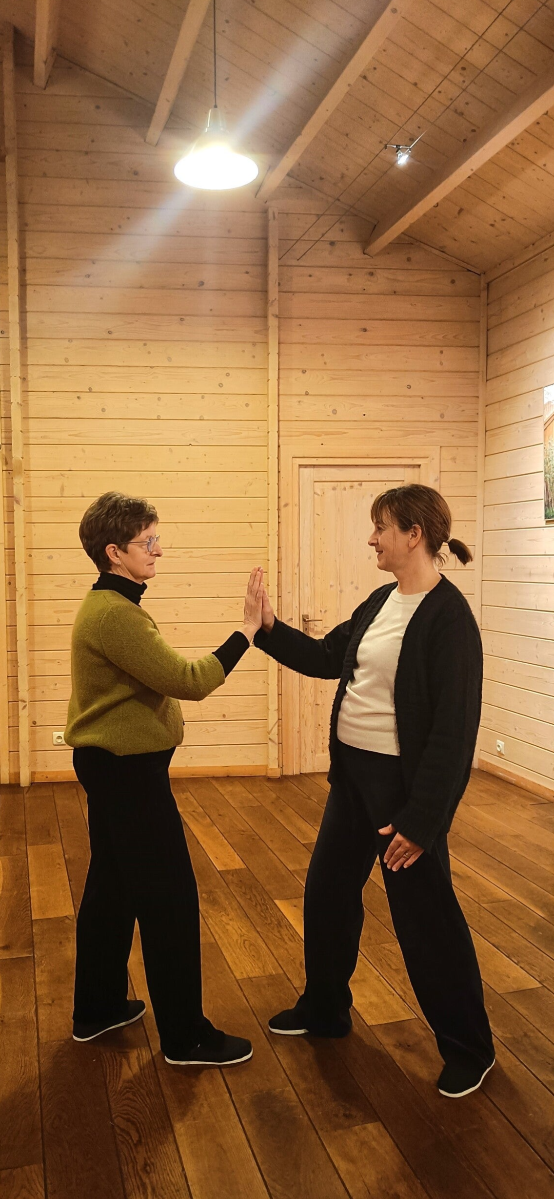 Groepsles chi quong en tai chi