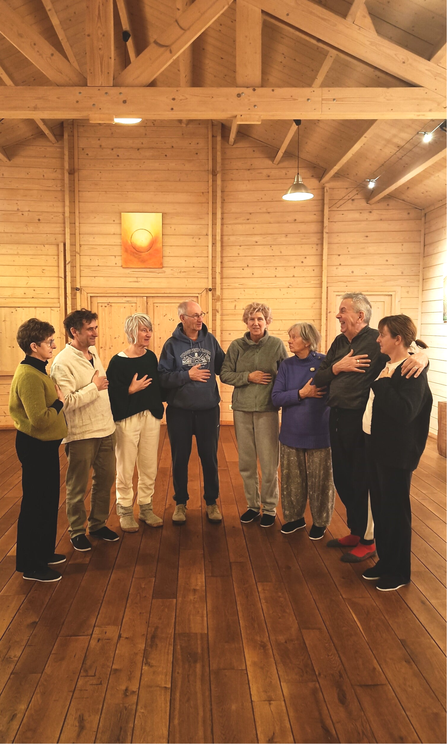 Groepsles chi quong en tai chi