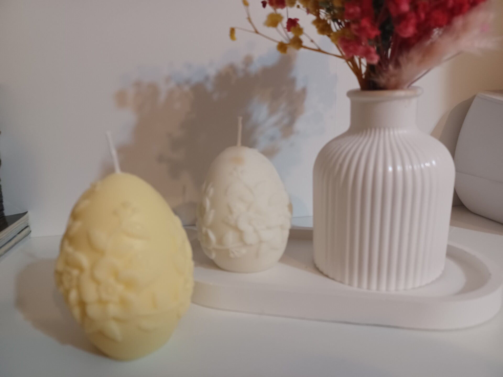 Jajko wielkanocne w kwiaty