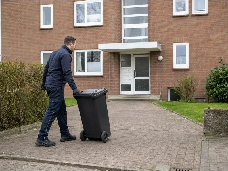 Mülltonnenservice durch MM Glas & Gebäudereinigung in Haselünne