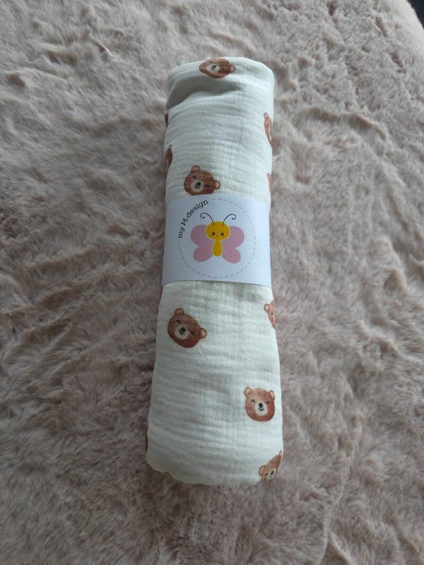 Hydrofiele doek xl - Teddy beer