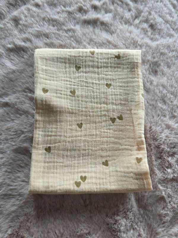 Hydrofiele doek small - hartjes