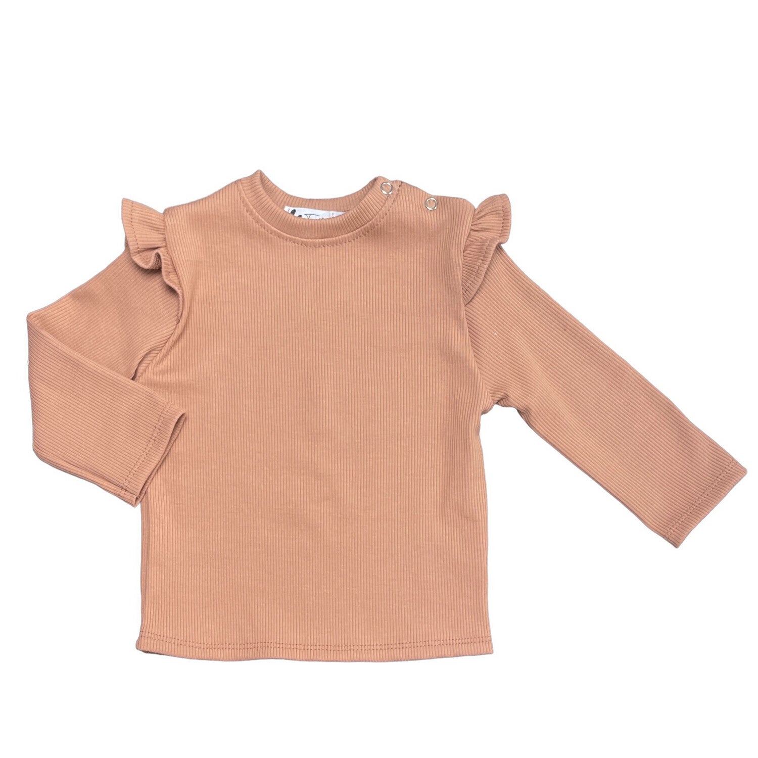 Longsleeve rib peach