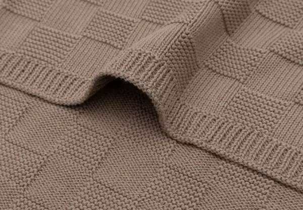 Deken - Box Knit Milky Coffee