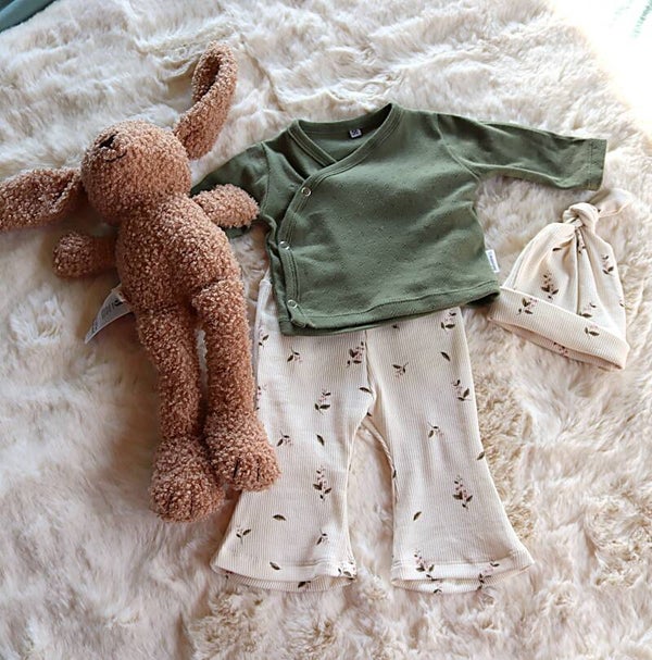 Flared Pants - Wild flower