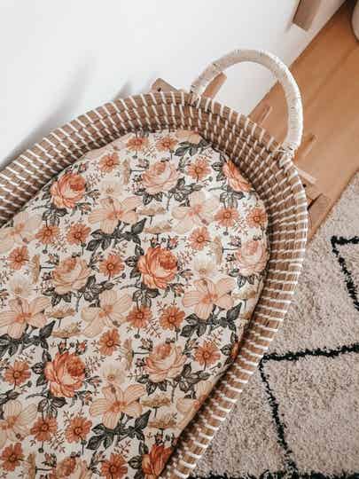 Waskussenhoes voor verschoonmand