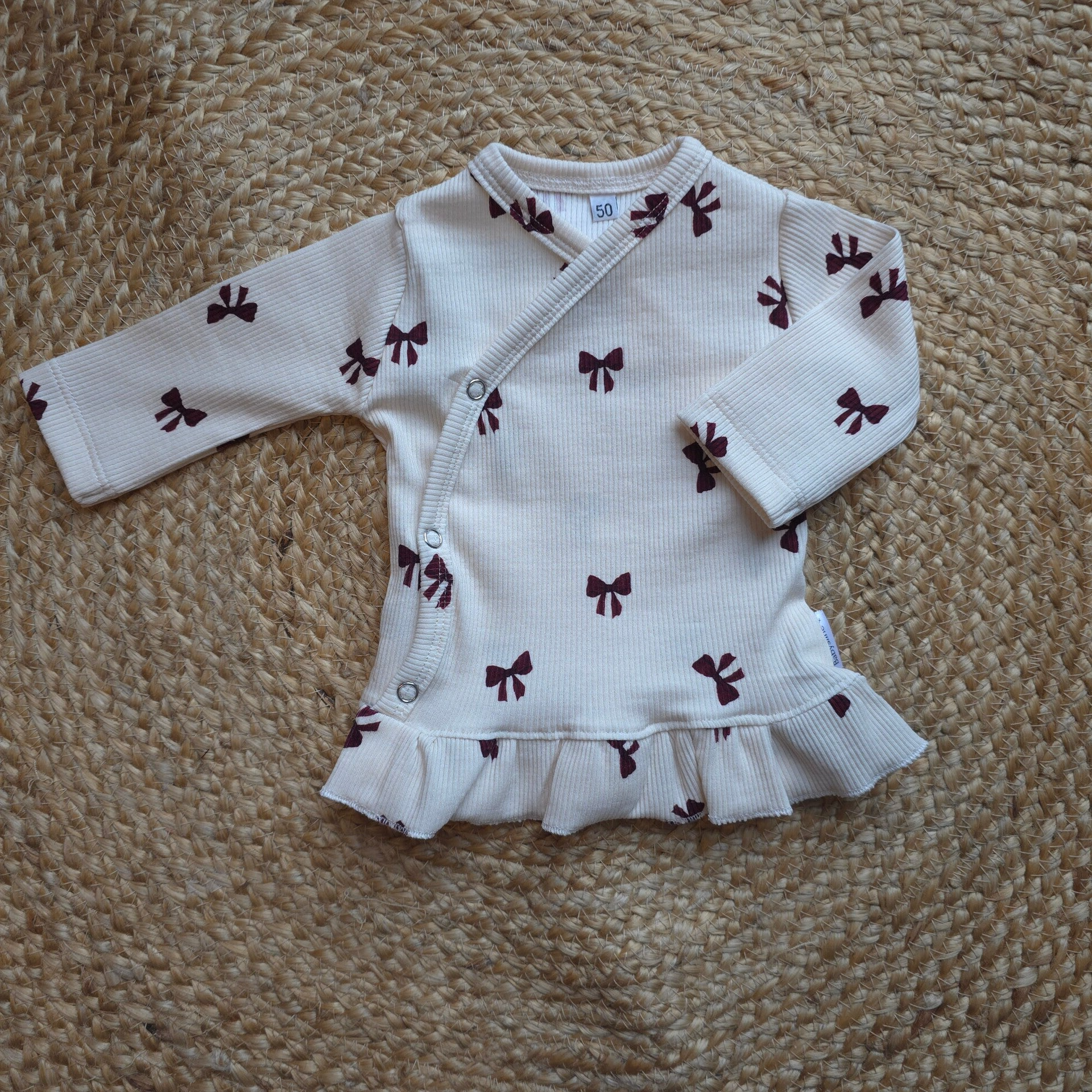 Overslag shirt  - Strik ruffle