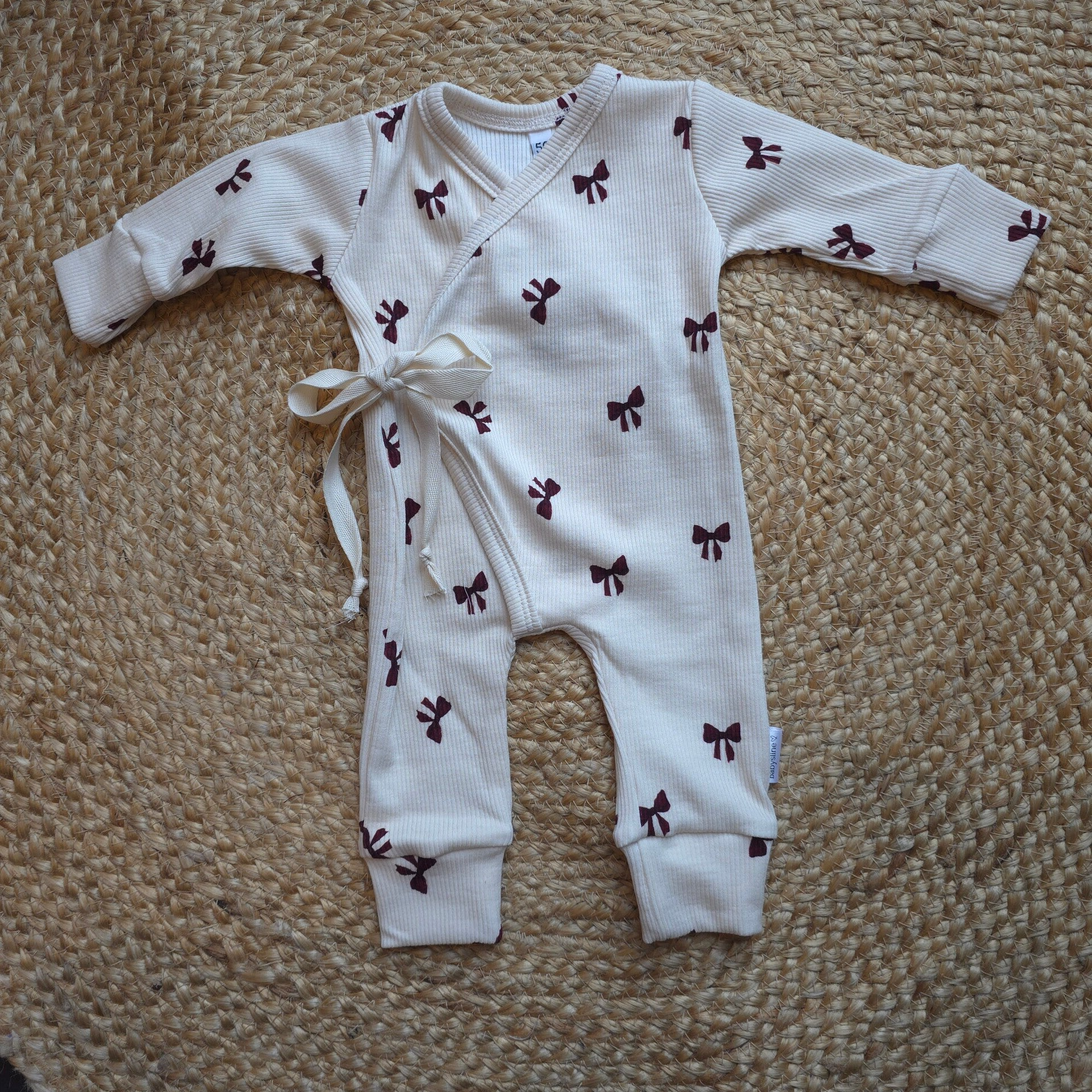 Boxpakje overslag- strik