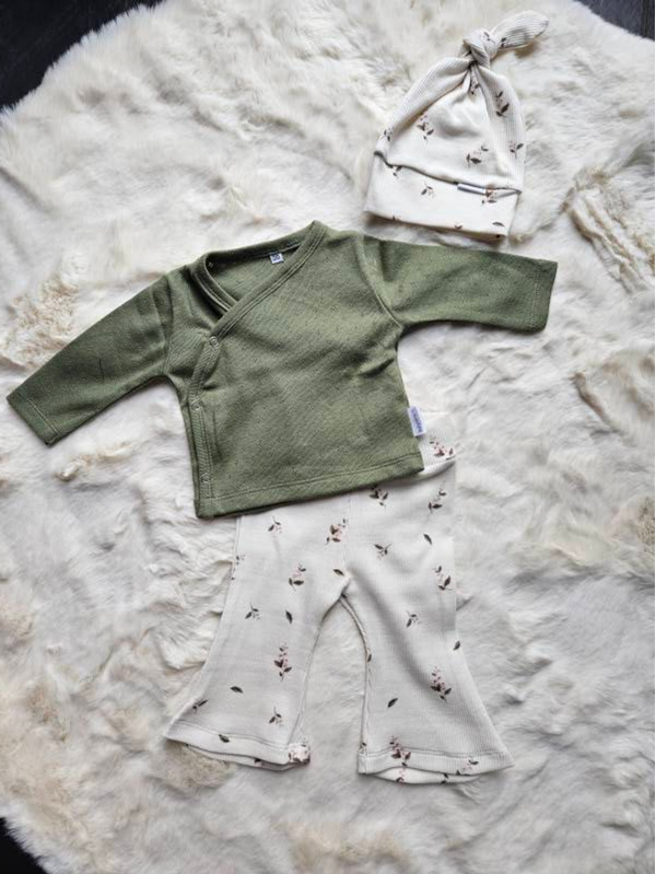 Flared Pants - Wild flower
