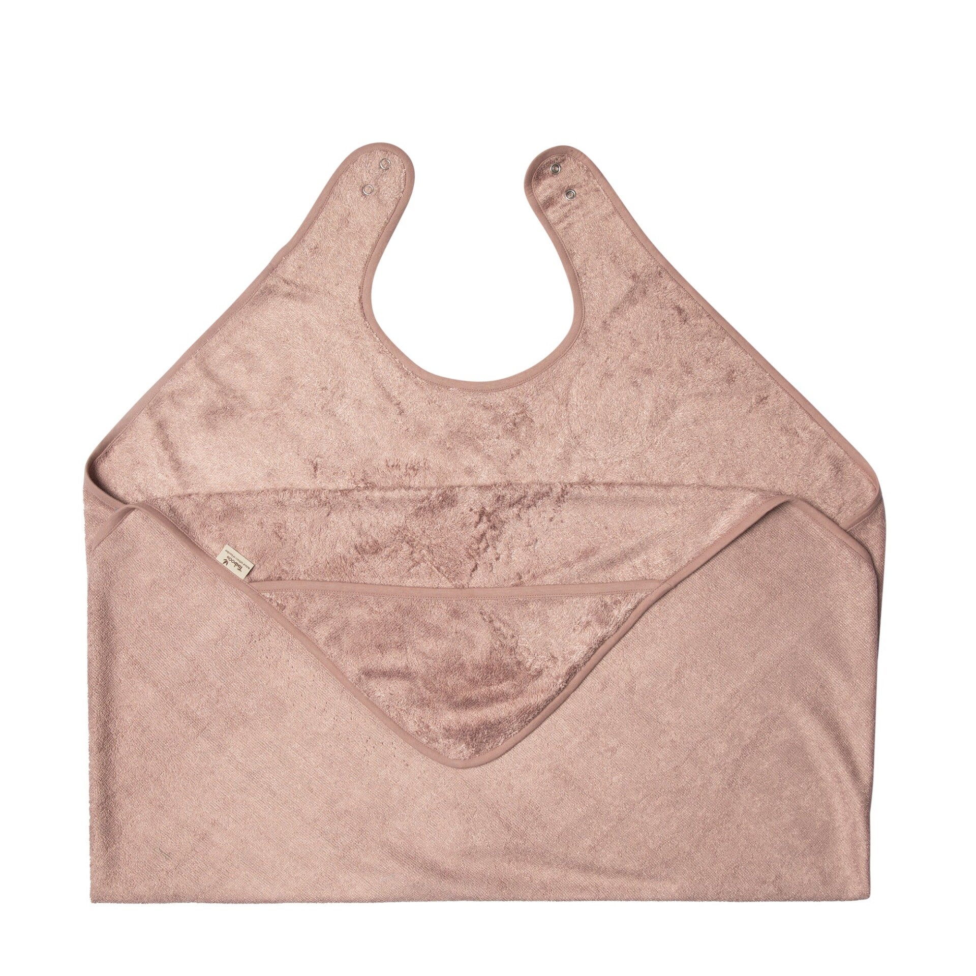 Knuffel badcape - Mellow Mauve