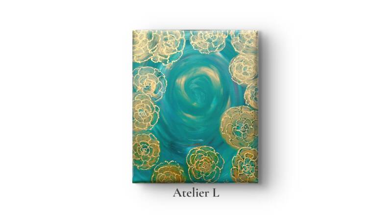 Golden petals I