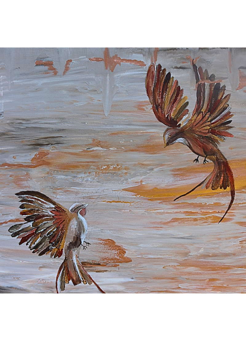 Winged trio