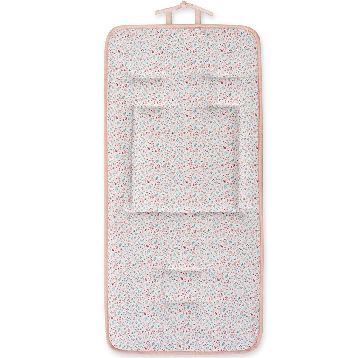 COLCHONETA REVERSIBLE PETALOS FLORES INTERBABY