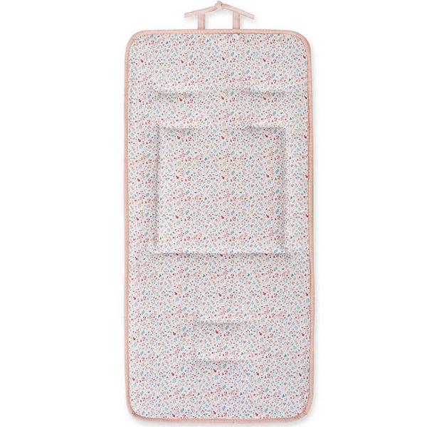 COLCHONETA REVERSIBLE PETALOS FLORES INTERBABY