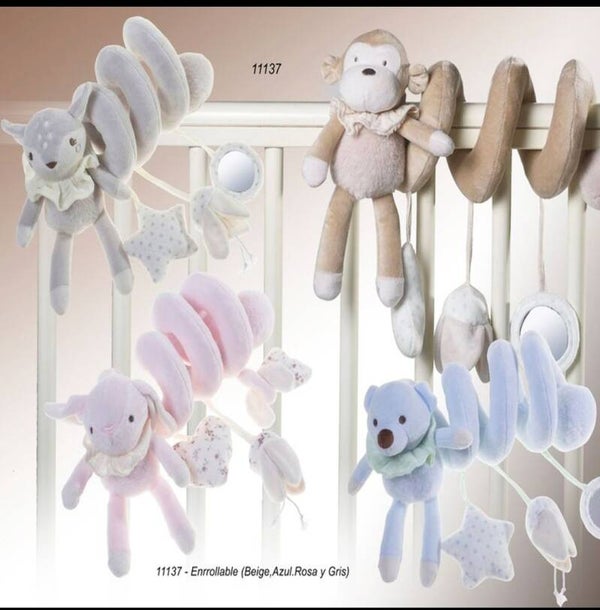 MUÑECO ESPIRAL ANIMALES GAMBERRITOS