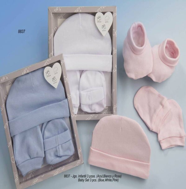 SET DE 3 PIEZAS RECIEN NACIDO GAMBERRITOS