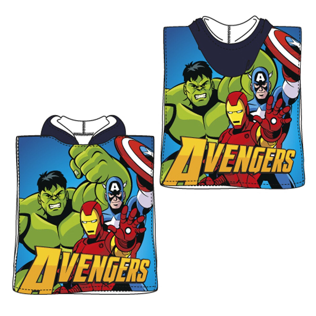 PONCHO INFANTIL DE AVENGERS. SUNCITY (55X110)