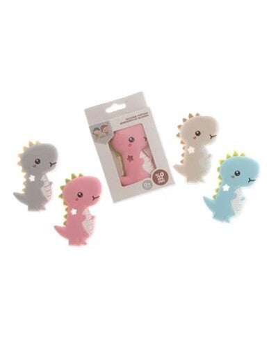 MORDEDOR DE SILICONA DINOSAURIO GAMBERRITOS