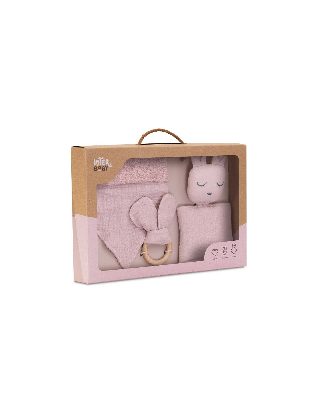 SET DE 3 PIEZAS BAMBU. INTERBABY