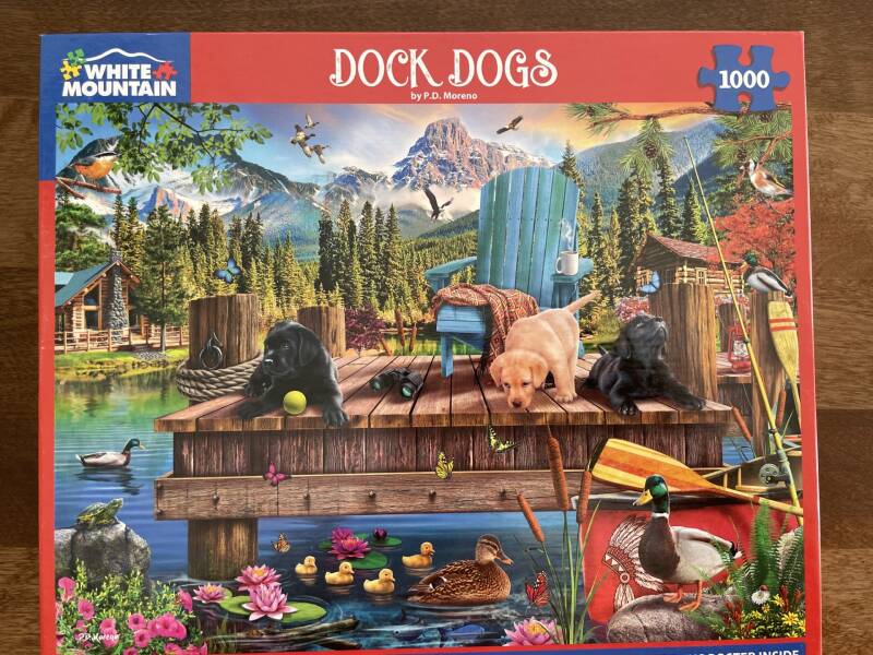 puzzle white mountain