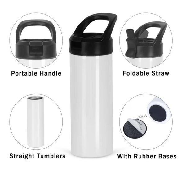 12 oz Kids Tumbler Black Lid