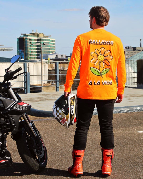 Koningsdag longsleeve Oranje